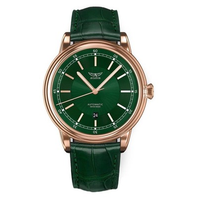 Aviator DOUGLAS DC-3 V.3.32.2.237.4   Herrenuhr, elegant, 45 mm, Edelstahl, Gara