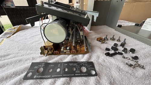 Kenwood SM-220 Station Monitor SSB CW, Excellent! - Zdjęcie 2 z 5