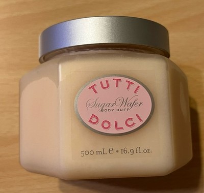 NEW Sealed Tutti Dolci Sugar Wafer Body Buff 16.9 Oz RARE SEALED HTF VTG Y2K
