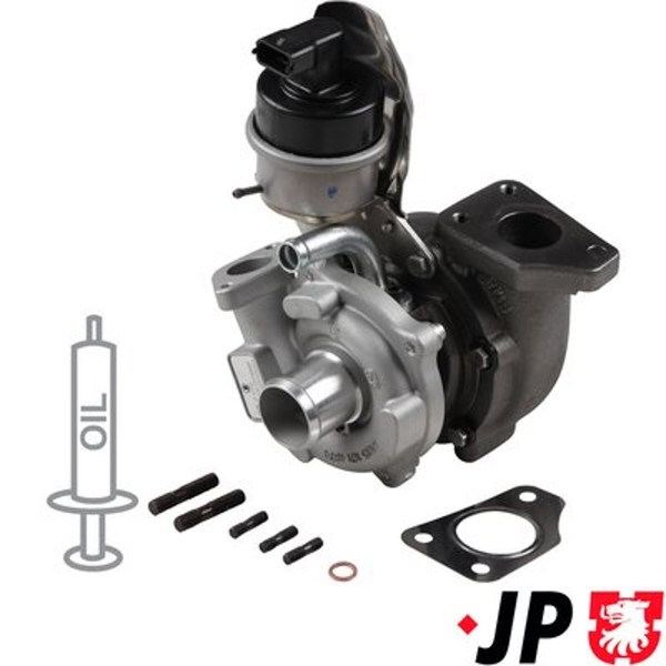 Lader Aufladung Jp Jp Group 3317400400 FüR Doblo Alfa Opel Fiorino S07 P10 S10-image
