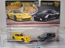 Hot Wheels 2024 Premium 2-pack Mix P Porsche 993 GT2 / Porsche 718 Cayman (Cart)
