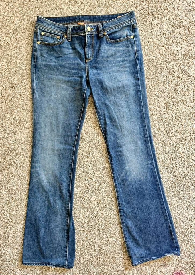 Tory Burch 经典 Tory 靴型牛仔裤 - 29 码 — 第 4/4 张图片