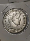 1911 Barber Half  Dollar  VF