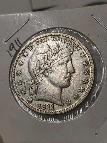 1911 Barber Half  Dollar  VF
