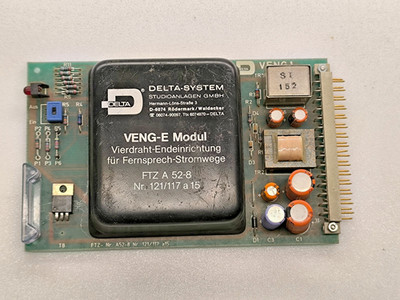 DELTA  SYSTEM VENG-1  Europakarte