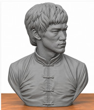 Product Image: Bruce Lee, Bust, Martial Arts, Kung Fu, Enter the Dragon, Be Like Water, Icon