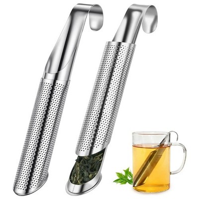 Vicloon Tea Strainer, 2 Pcs Stainless Steel Herb Infuser 2pcs-tea Strainer 