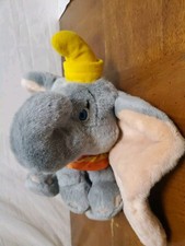 Disney Store Plush 8" Dumbo Stuffed Animal Toy Bean Bag Elephant