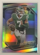 2025 Panini Prizm #218 Justin Fields Silver Prizm 