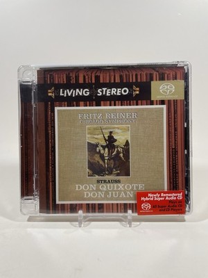 SACD: Strauss Don Quixote Juan Reiner CSO - Super Audio CD Hybrid Living Stereo