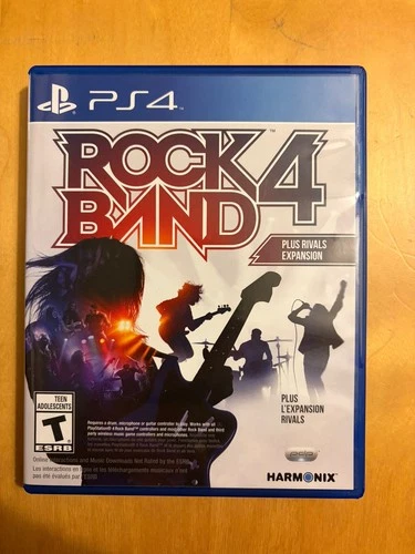 Rock Band 4 Plus Rivals (Sony PlayStation 4, 2016) Tested/Working - No Expansion