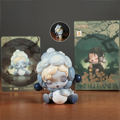 SKULLPANDA The Ink Plum Blossom Series Confirmed The Moon Box Figure Toys Gift