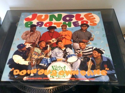 The Jungle Brothers - Doin' Our Own Dang - 12'' Vinyl (1990) *HEAR it HERE*