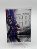 2024 Topps Signature Class Nate Wiggins RC Purple  /250 Ravens