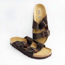 Birkenstock Arizona Soft Footbed Suede Leather Sandals Women  s Shoes - Mocha