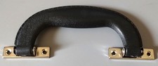 Guitar غطاء - Brief غطاء بديل Handle, أسود و Nickel, جديد, FREE POSTAGE