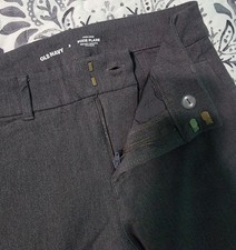 Old Navy gray Pixie Flare High Rise Work Pants Size 2