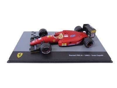 Ferrari F92A Ivan Capelli 1992 - 1:43 F1 MODELLAUTO FORMULA 1 F1F53