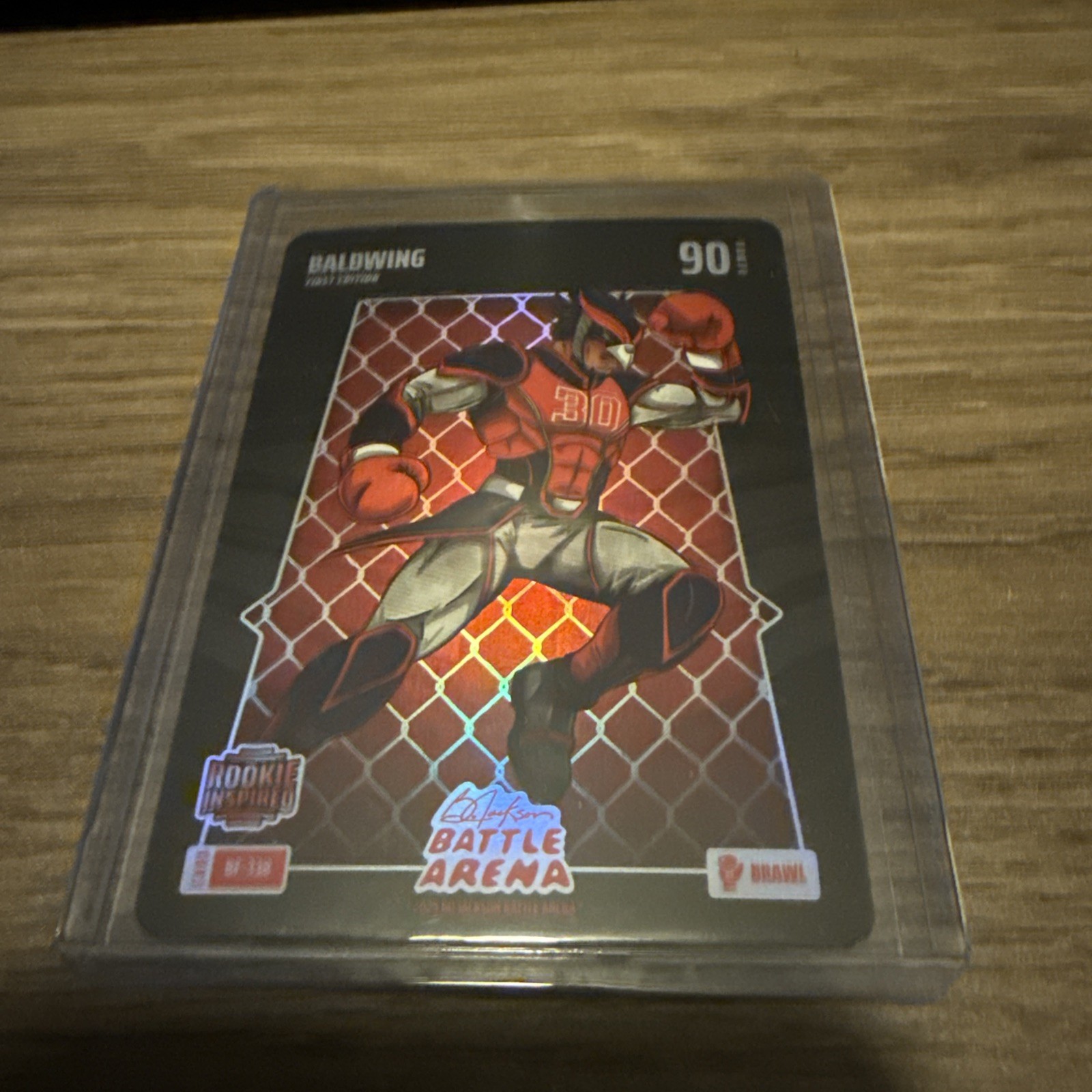 Drake Baldwin Rookie First Edition (Brawl) Red Holo- 2026 BoJackson Battle Arena