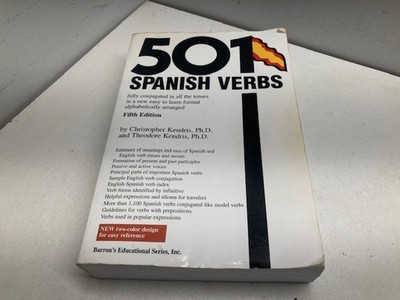 501 Spanish Verbs - Paperback By Christopher Kendris