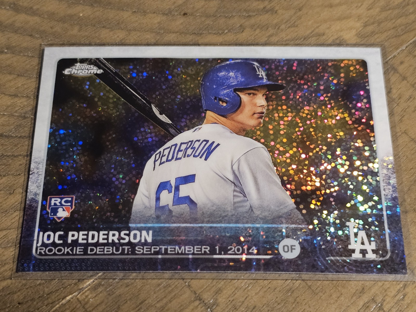 Joc Pederson #US376 Baseball Cards 2015 Topps Chrome Update trading card — raw and PSA graded price guide