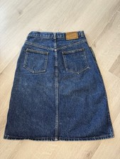 Calvin Klein Jeans Vintage Denim Midi Skirt Womens 6 USA Made 90s WP06