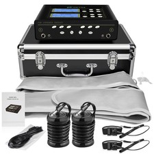 Newest Dual Detox Ionic Foot Bath Spa Cleanse Massage Machine Infrared Belt Home