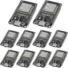 10PCS Type C ESP-WROOM-32 ESP-32D Chip CP2102 Development Board 2.4GHz Dual-M...