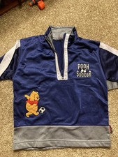 Vintage Winnie the Pooh Soccer Tracksuit Kids Jacket Size 4T