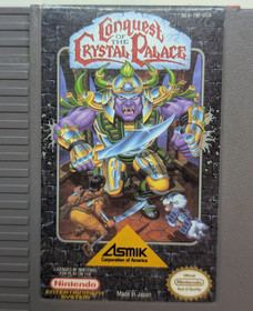 Conquest of the Crystal Palace (Nintendo NES, 1990) Cartridge Only (READ)