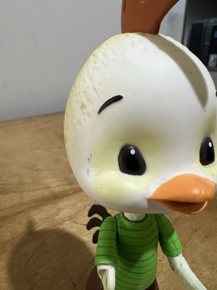 2005 年迪士尼鸡小棒球人偶 6 英寸 * 失手、蝙蝠、手套 * 罕见 — 第 4/4 张图片