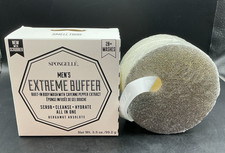Spongelle MEN  S EXTREME  BERGAMOT ABSOLUTE Infused Bath Shower Buffer 3.5oz