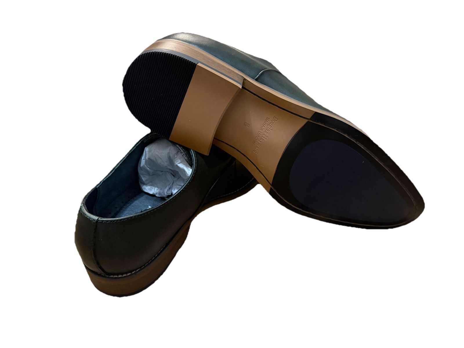 Douglas Hayward Mayfair London Oxford Dark Green Formal Shoes - Size UK 8/EUR 42 image 4