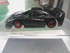 NEW Tyco TCR  Chassis RED Wheels  NEW  STEALTH BLACK F40-GT Ferrari Body