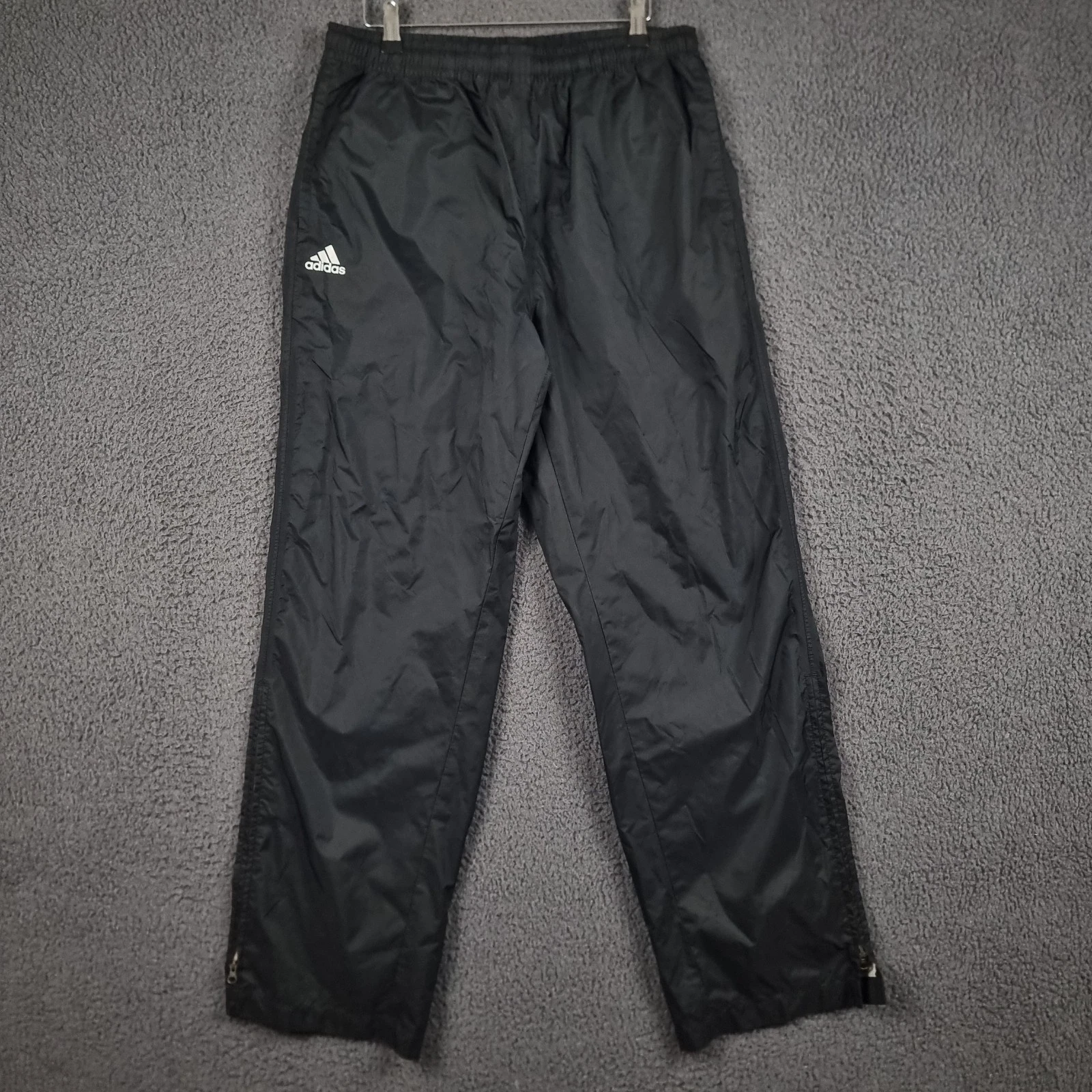 ADIDAS Trousers Mens M Medium Black Climaproof Waterproof Overtrousers Golf
Opens in a new window or