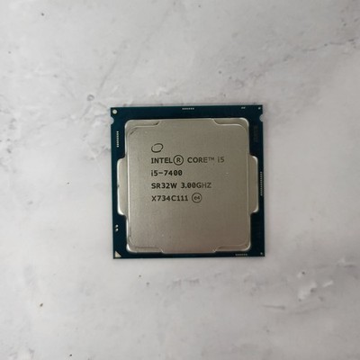 Intel Core i5-7400 Processor  (3.00 GHz, 4 Cores, LGA 1151) - SR32W