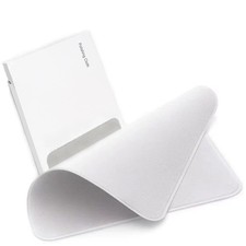2 Pack Polishing Cloth for Apple, Microfiber Cleaning Cloth, 2Pack, White