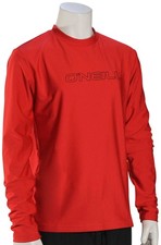 O'Neill Kid's Basic Skins LS Surf Shirt - Red - New