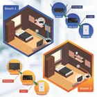 TRENDnet Ethernet Over Coax MoCA 2.5 Adapter, TMO-312C, Backward Compatible w...