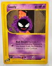 Gastly 109/165 Pokémon Card 2002 Expedition Base Set LP E-Series