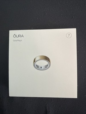 New Oura Ring  Gen 4  Gold  size 7 Smart Ring Sealed
