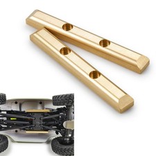 1 Pair 1/24 RC Car Brass Boulder Bars for Axial SCX24 90081 Upgrade Accessories