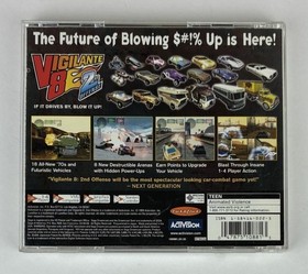 Vigilante 8 2nd Offense Sega Dreamcast 1999 Activision Complete W/ Reg Card CIB