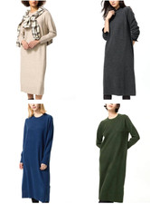 UNIQLO Souffle Yarn Dress / Long Length 4 Color 483029 Size XS-3XL 2025 Autumn