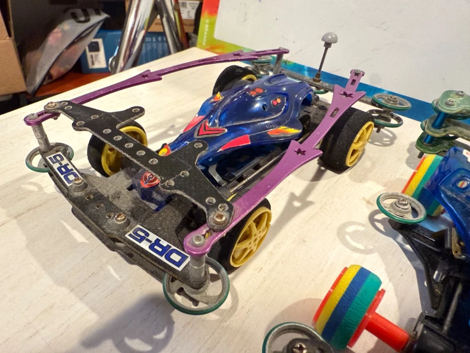 tamiya mini 4wd lot 2 cars (Highly Equipped) - Image 3 of 4