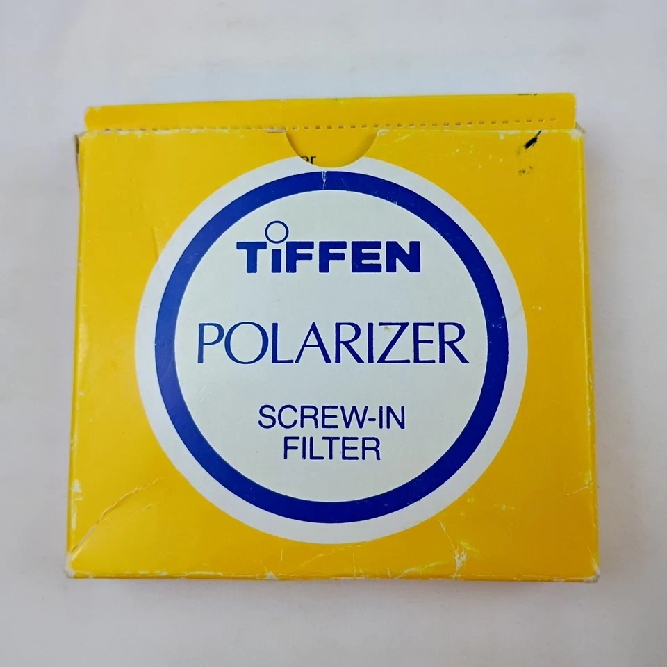 Vintage Tiffen Polarizer Screw-In 58mm Filter Made in Japan New - Image 3 of 4