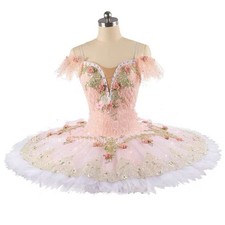 Professional Ballet Pink Pancake Ballet Tutu Dress Costume Adult Performance