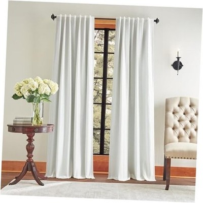 Spellbound Blackout Lining Rod Pocket/Back Tab 50''W x 95''L (Pack of 2) White
