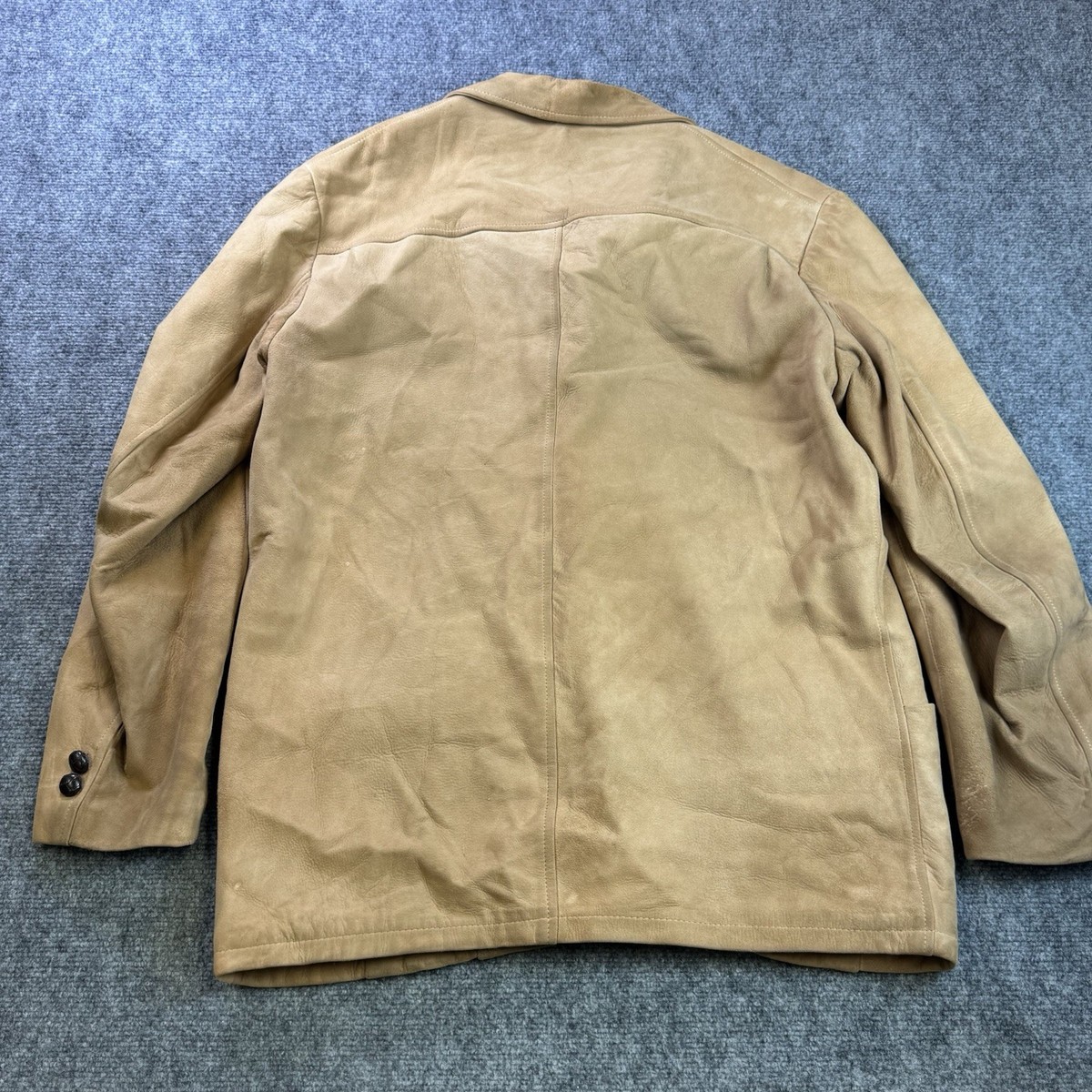 【60s】HERCULES SUEDE JACKET vintage sears Vintage Hercules Suede Leather Outerwear Sears Jacket Mens Size 40