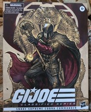 Hasbro G.I. Joe Classified Series Snake Supreme Cobra Commander 6 inch Action...